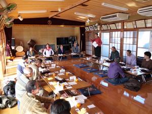 新年会会場全体の様子