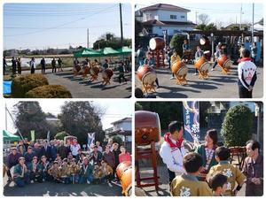 榎戸自治会太鼓演舞