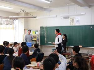 担任の先生の話