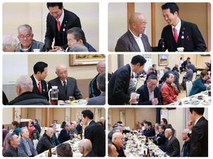 皆さんと談笑する市長