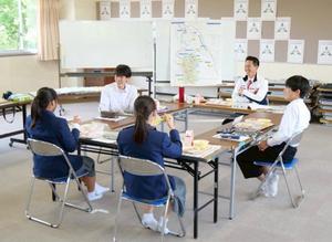 当時のランチミーティングの様子