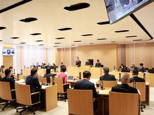 施政方針演説の議場全体の様子