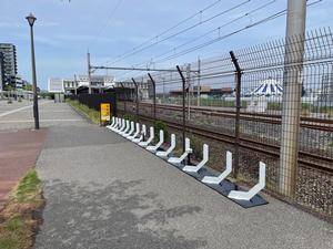 吉川美南駅前公園　シェアサイクルステーション