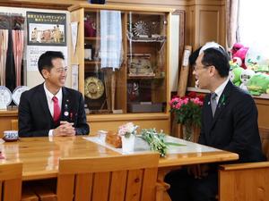 県知事表敬訪問