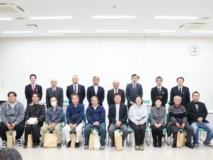 農業まつり表彰式の様子