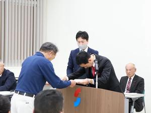 農業まつり表彰式の様子