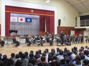 中曽根小学校45周年式典の様子