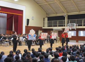 中曽根小学校45周年式典の様子