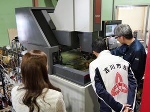 企業訪問の様子