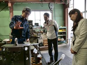 企業訪問の様子