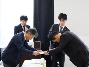 都市計画審議会の委嘱式