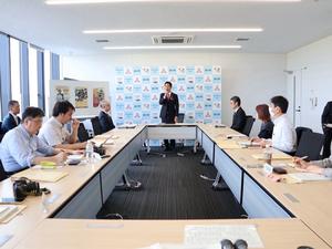 市長定例記者会見