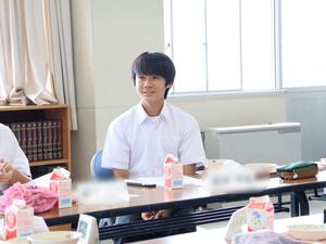 市長とランチミーティング・南中学校