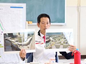 市長とランチミーティング・南中学校