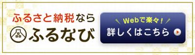 ふるさと納税ならふるなび　詳しくはこちら