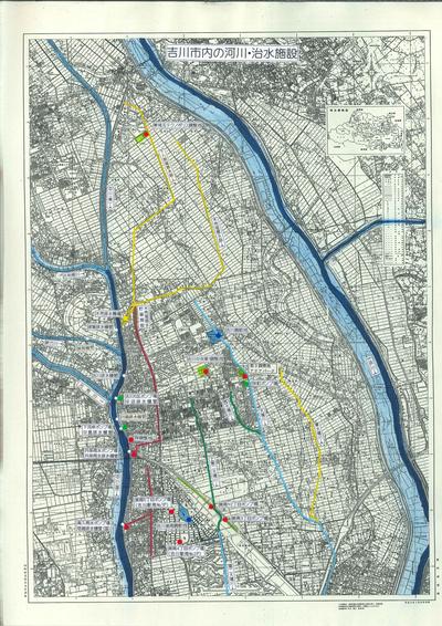 河川治水施設地図