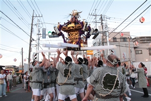 平成22年度の八坂祭りの様子