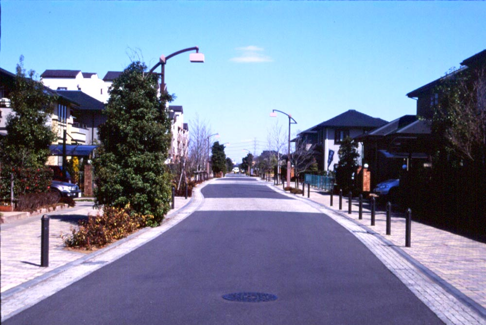 昔のきよみ野コミュニティ道路