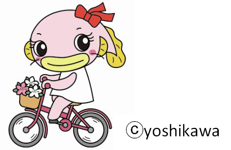 イラスト：なまりん自転車