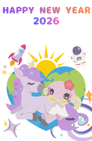 なまりん年賀状 2026の画像