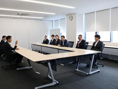 市長、副市長との懇談