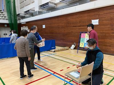 スポーツ体験会の様子