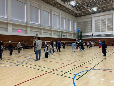 ふうせんバレーボールの様子