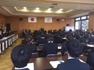平成29年度吉川市立小中学校転入及び新規採用職員教職員着任式