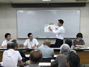 住民説明会の様子