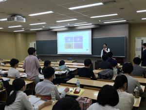 明治大学での講義の様子