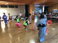 「放課後子ども教室」での吉川市舞踊協会による舞踊体験教室