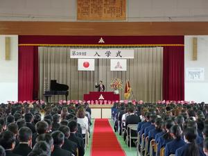 来賓あいさつ風景