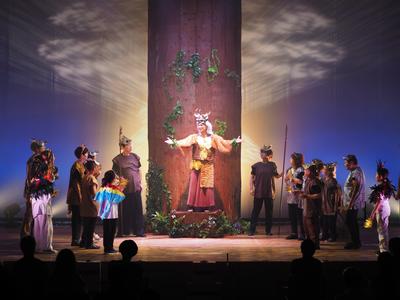 第7回公演「光葉～真の強さ求めて～」公演の様子