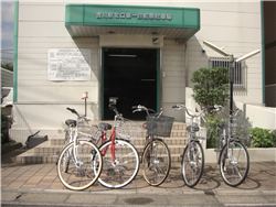 吉川駅北口第一自転車駐車場のレンタサイクル