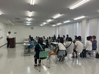 入学式の様子