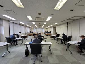 吉川松伏消防組合議会定例会の様子