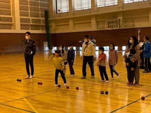 ボッチャ大会の様子