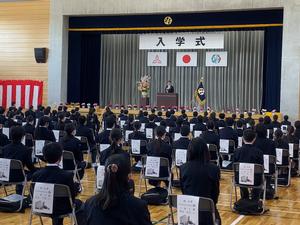 入学式の様子