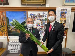 埼玉県庁 表敬訪問の様子