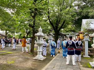 宮出しの様子