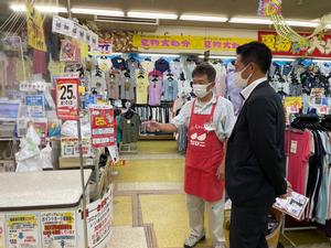 カマニさん訪問の様子