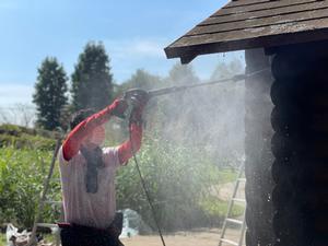 関公園トイレ改修の様子