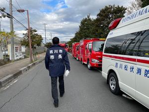 訓練参加の様子