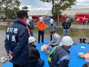 訓練参加の様子