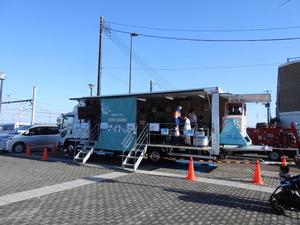 交通安全体験者サイトくんの体験の様子