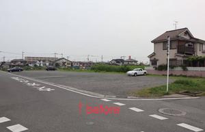 中央公民館駐車場舗装前の様子