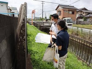 視察の様子