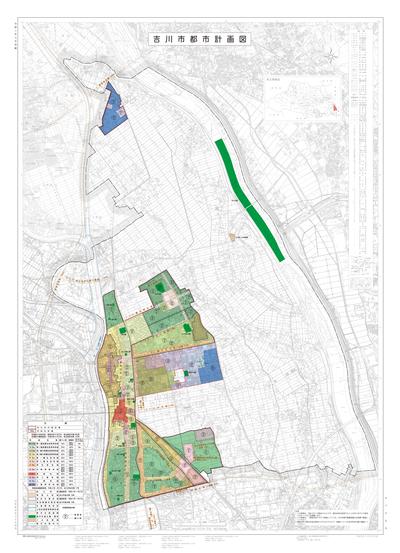 吉川市都市計画図 白図 地形図を販売しています 吉川市公式ホームページ