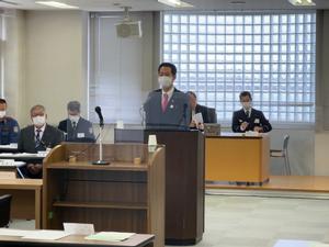 消防議会の様子