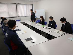 企業訪問の様子